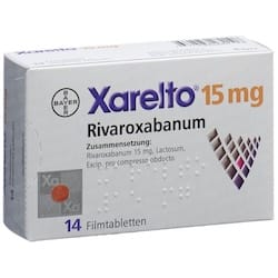 xarelto rivaroxaban prezzo farmacia